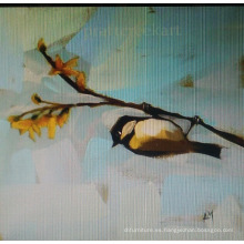 Pintura abstracta del pájaro